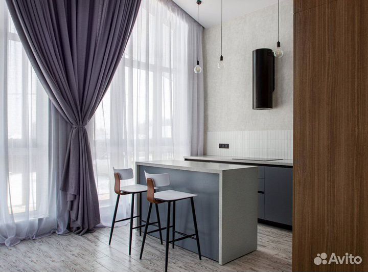 Кухня с островом на заказ