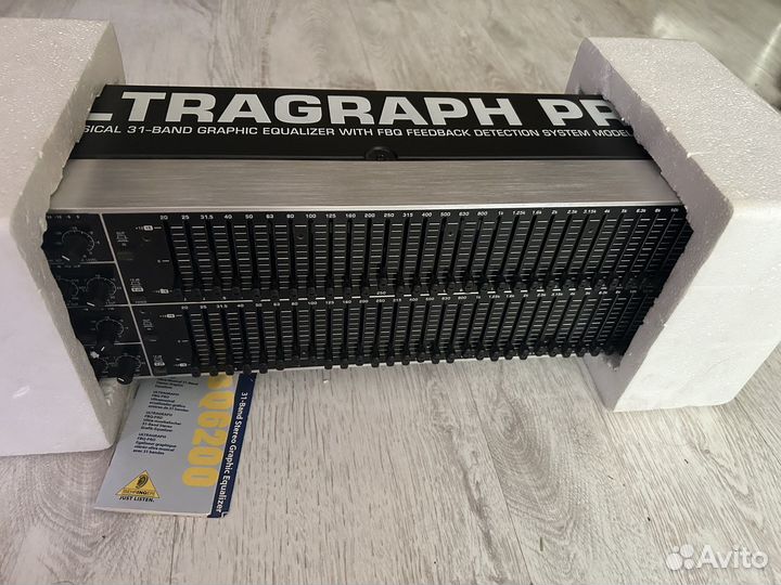 Behringer Ultragraph Fbq-Pro Fbq 6200