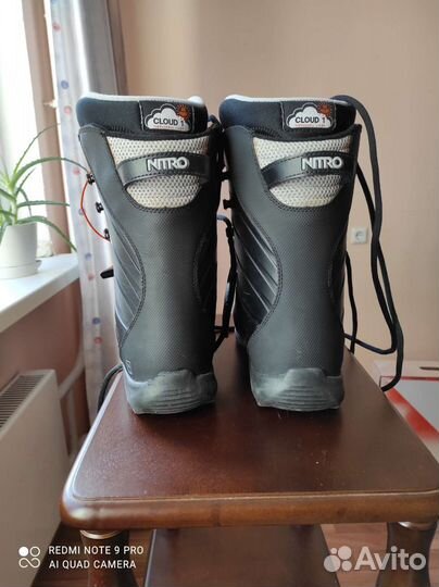 Сноубордические ботинки, женские, р-р 37-38