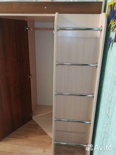 Кровать-чердак с матрасом