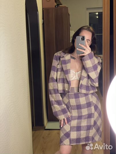 Костюм двайка твид