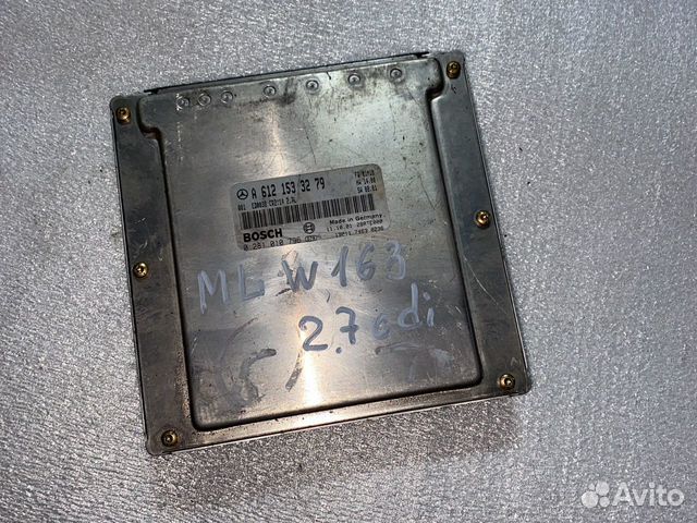 Эбу A6121533279 Mercedes ML W163 2.7cdi