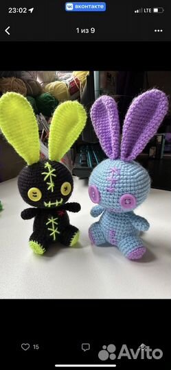 Игрушка интерьерная детская вязаная ручная работа