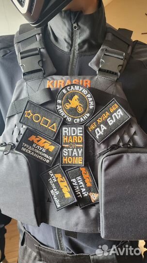 Патчи, шевроны на тему эндуро