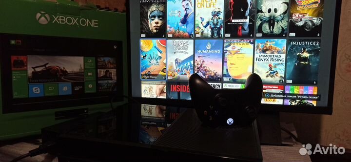 Xbox One Fat 500gb/1tb + Игры