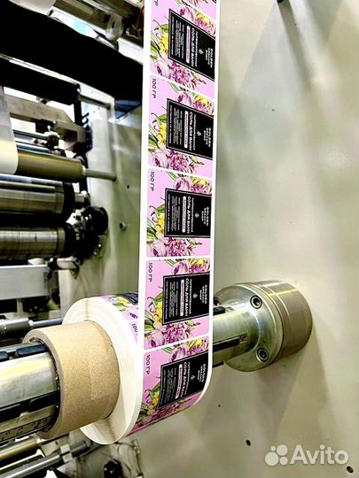 Печать наклеек, этикеток, маркировки