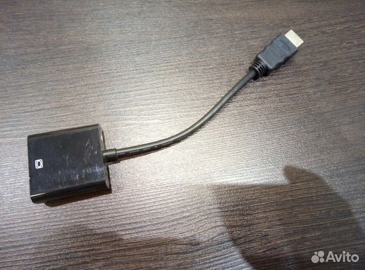Адаптер Hama hdmi VGA (к видеокартам и мониторам)