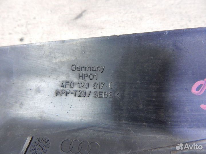 Воздуховод радиатора Audi A6 C6