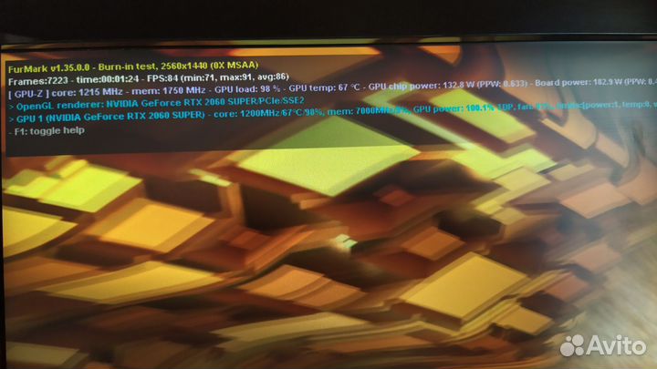Видеокарта rtx 2060 super 8gb msi