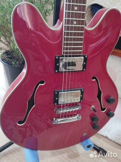 Полуакустика Oscar Schmidt by waschburn delta king