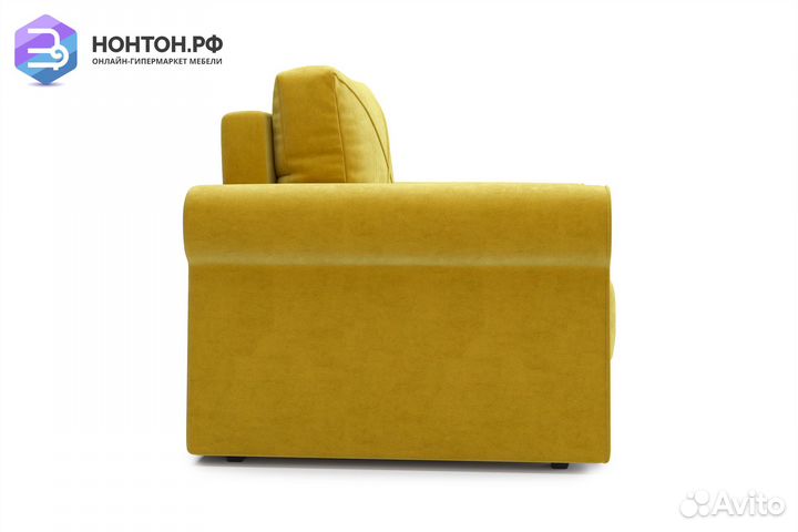 Кресло еврокнижка Лира горчичное