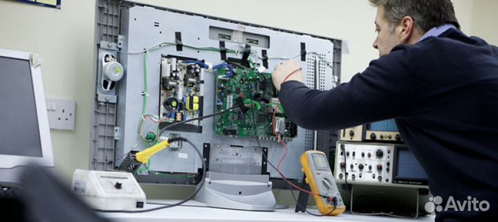 Ремонт ЖК LCD телевизоров, мониторов и др техники