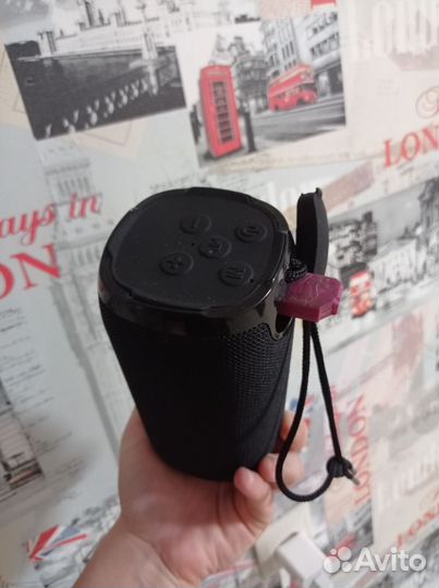 Блютуз колонка бу рабочая