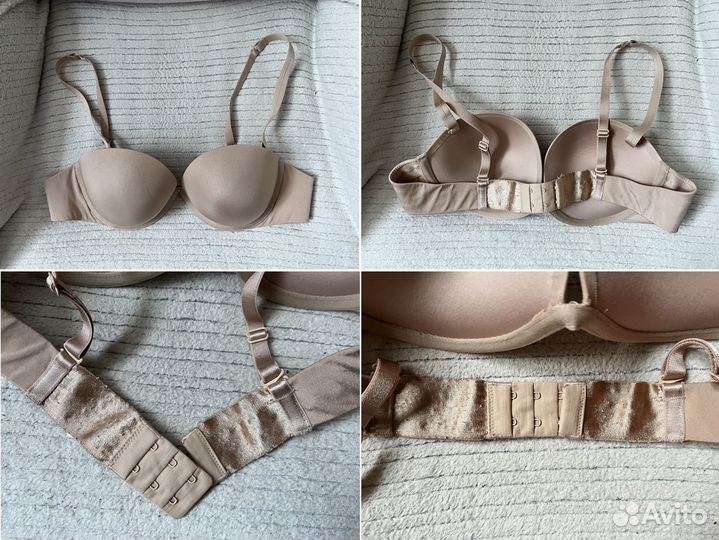 Телесный бюстгалтер бренда 