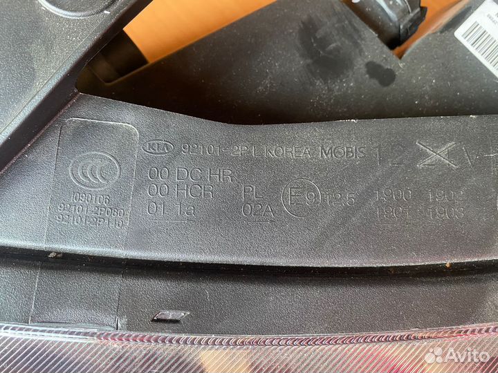 Фара левая на KIA Sorento