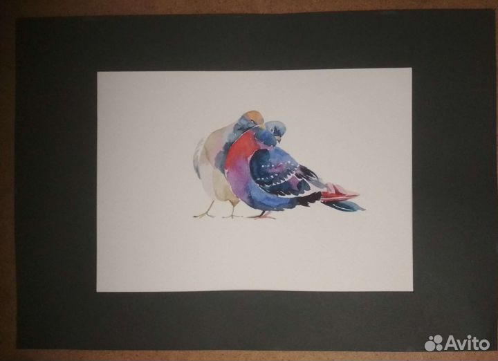 Акварель с теплом Феодосии