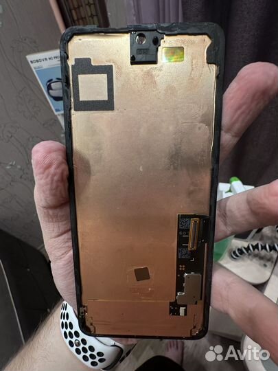 Экран google pixel 8 pro есть микрополоса