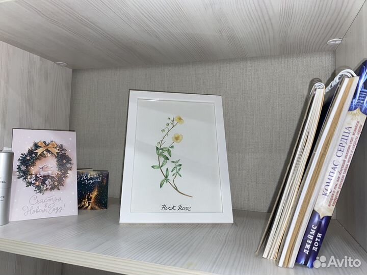 Картина акварель цветы