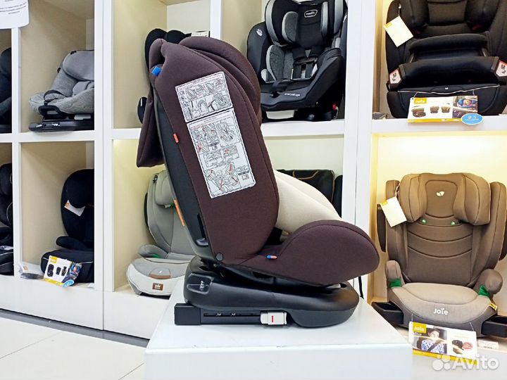 Автокресло 0-36кг поворотное Siger Престиж Isofix