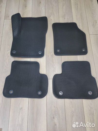 Полики EVA kia rio 4 с бортом Ева