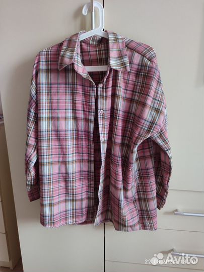 Рубашка женская 46фланель