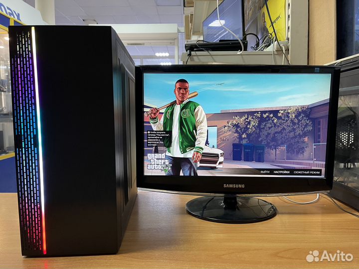Core i5-6400 / GTX 1050 Ti / DDR4 16gb +10игр