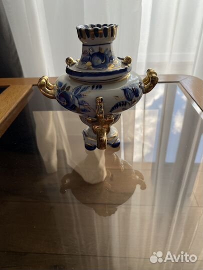 Самовар фарфоровый