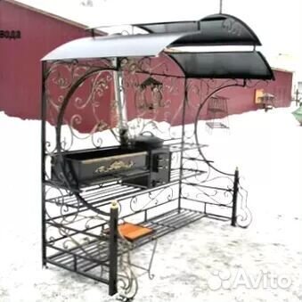 Мангал кованный