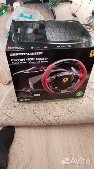 Руль игровой Thrustmaster Ferrari 458