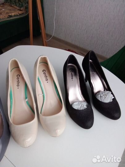 Туфли, босоножки, ботильоны на каблуке