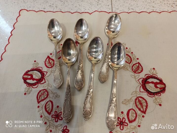Столовые приборы мельхиор СССР