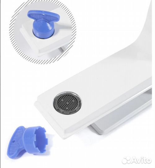 Cмеситель для раковин Grocenberg GB2088 Белый/Хром