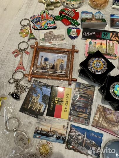 Магниты сувенирные брелоки
