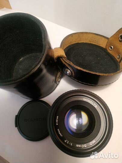 Объектив minolta MD 50mm 1:1.7
