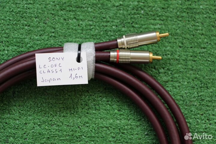 TOP Sony LC-OFC Class1 2RCA-2Jack, Japan