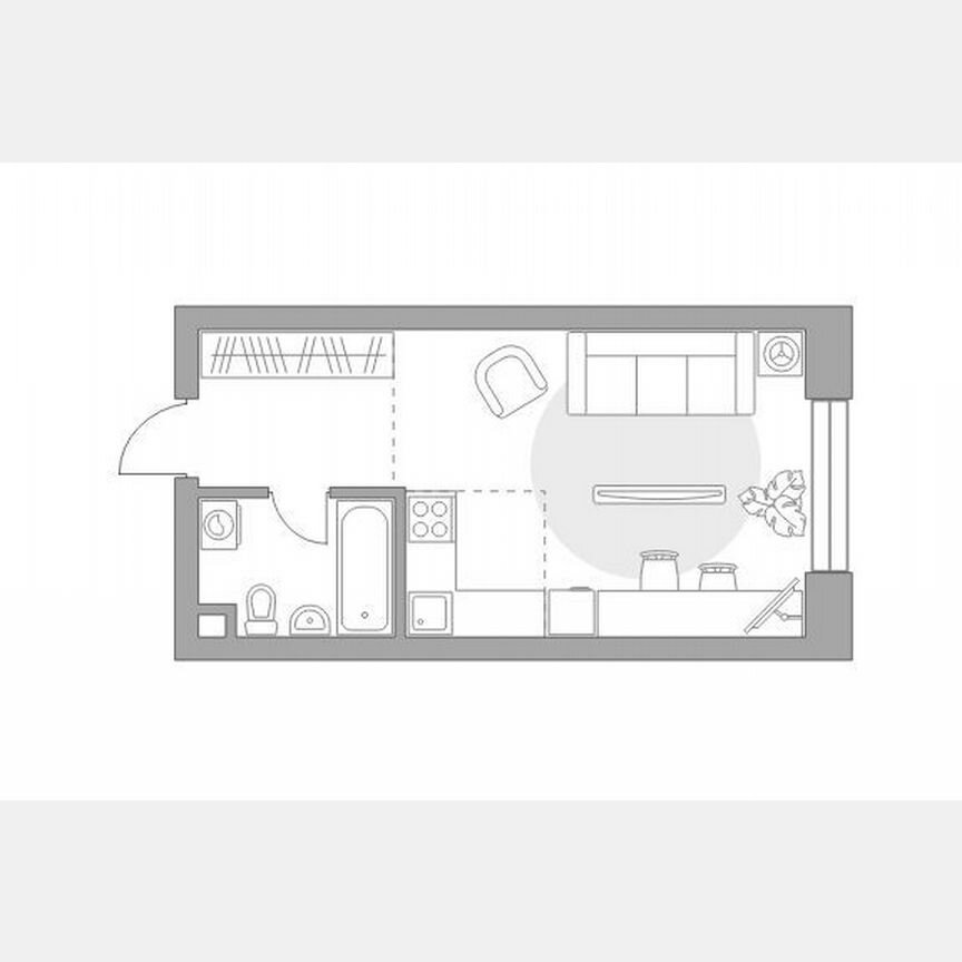 Квартира-студия, 30,2 м², 15/28 эт.