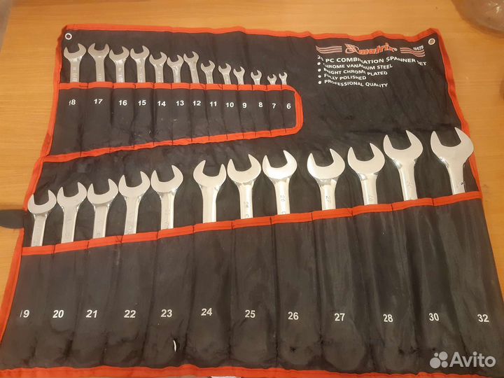 Набор комбинированных ключей Matrix 15425