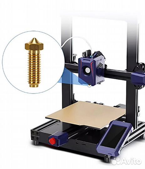 Сопло : 0.4/0.6 для 3D принтера anycubic 3шт