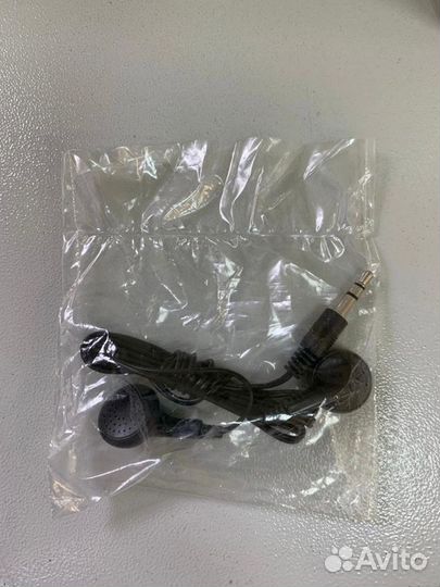 Одноразовые наушники в индивидуальной упаковке