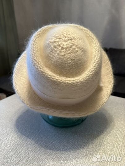 Шляпа женская белая