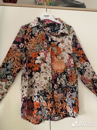 Рубашка zara basic