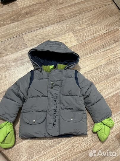 Зимний костюм на мальчика 1-2 года