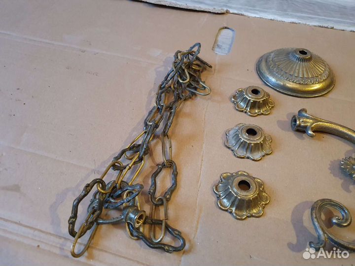 Люстра из бронзы СССР