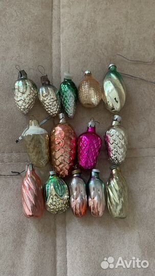 Игрушки новогодние СССР