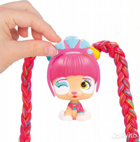 Собачки VIP Pets Mini Fans Glam Gems