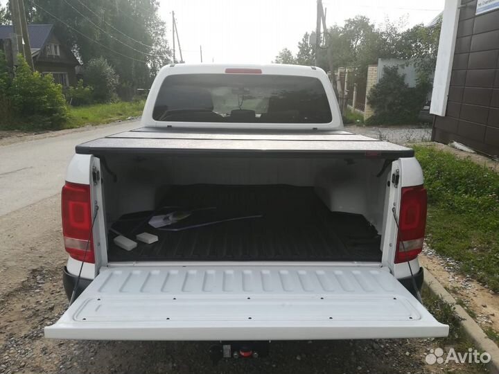 Крышка алюминиевая 3 секции Фольцваген Амарок