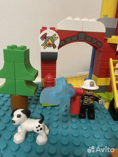 Lego duplo пожарное депо