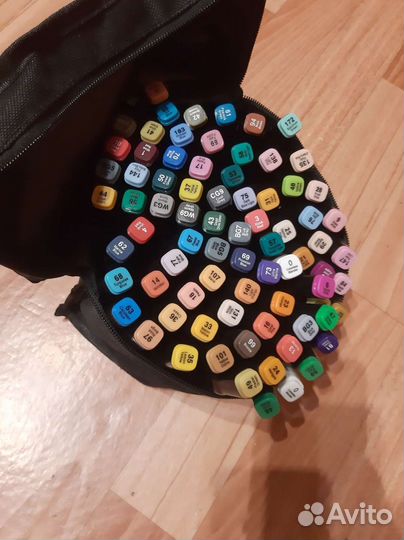 Маркеры для скетчинга 82 шт