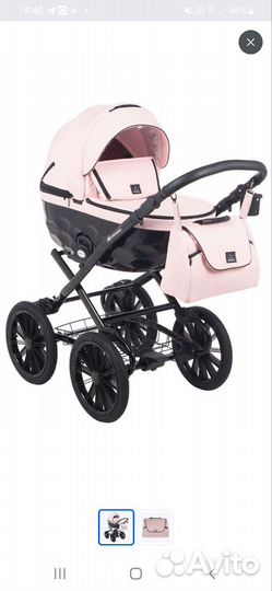 Коляска 2 в 1 adamex chantal