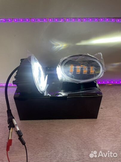 Противотуманные фары на Honda-Mazda бк-3